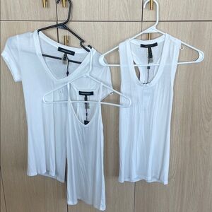 BCBG Pack of White Women's Tops